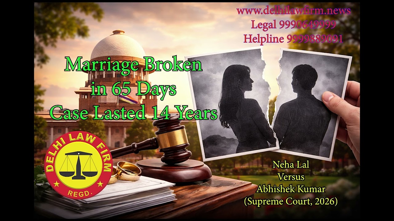 Marriage Broken in 65 Days Case Lasted 14 Years