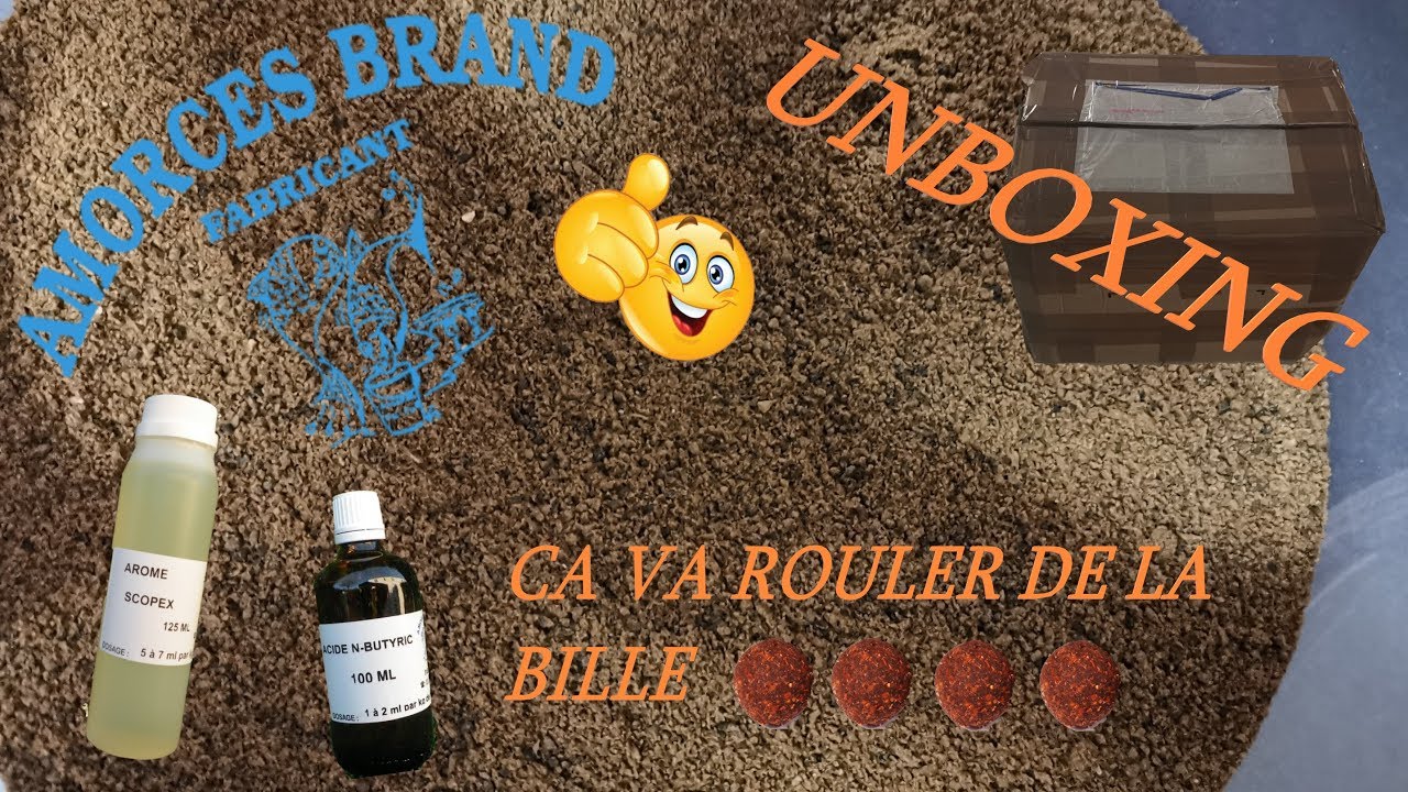 *UNBOXING*Rouler ces bouillettes avec des farines de qualité