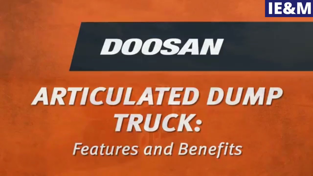 Doosan Articulated Dump Truck (ADT) Walk-around | Industrial Equipment & Machinery
