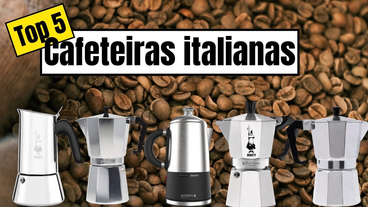 ✅As Top 5 Melhores Cafeteiras Italianas de 2024!