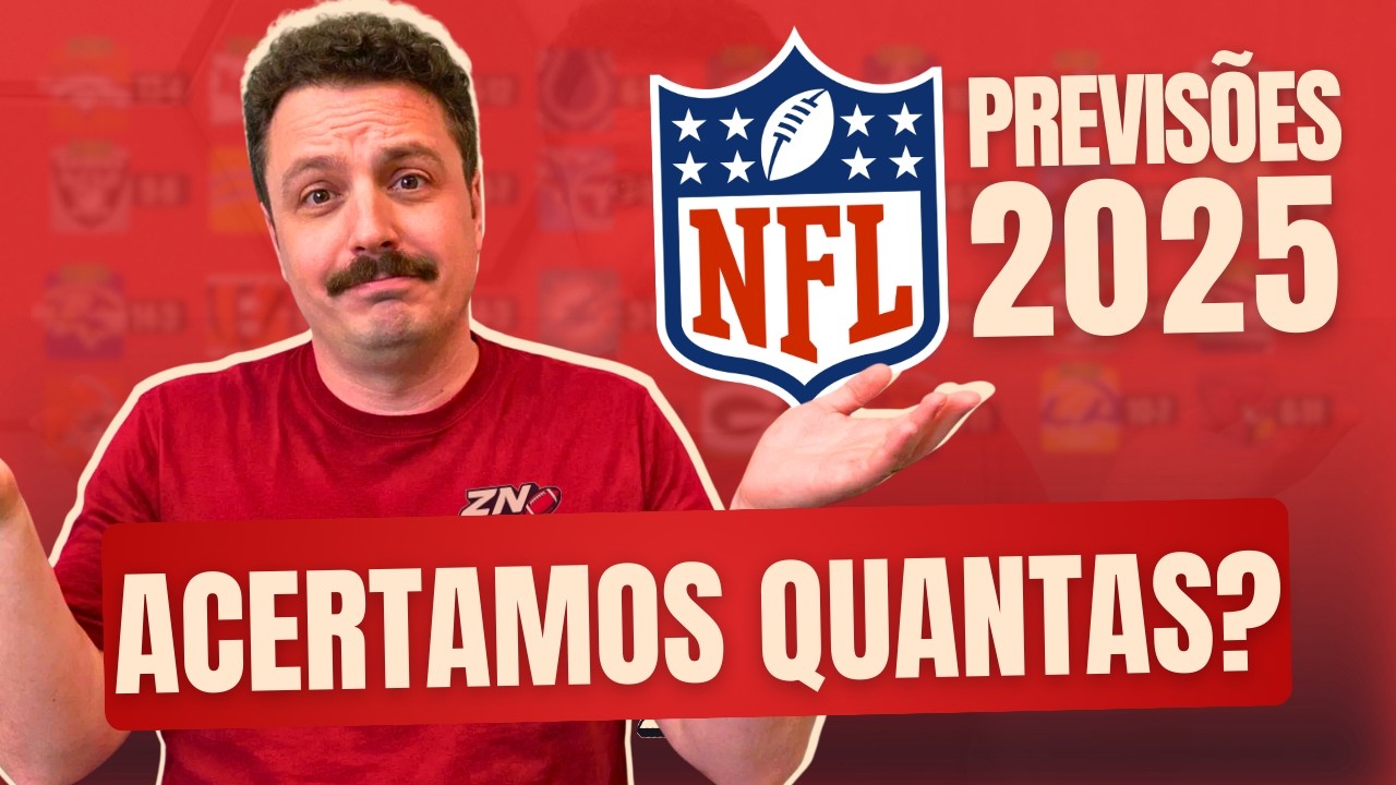 REVENDO e REAGINDO aos PALPITES da NFL 2025! Neimar acertou ou errou mais? [S4E134]