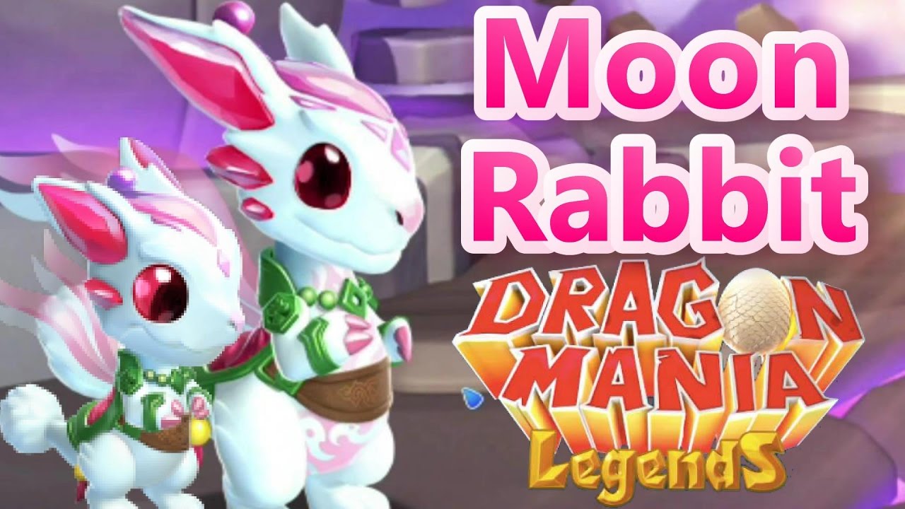 How to Breed the MOON RABBIT Dragon! Dragon Mania Legends (DOTW Breeding Guide March 6-13th)