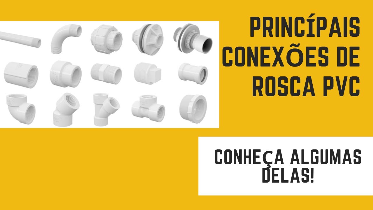 HIDRÁULICA - Nomes das principais conexões roscáveis. part2