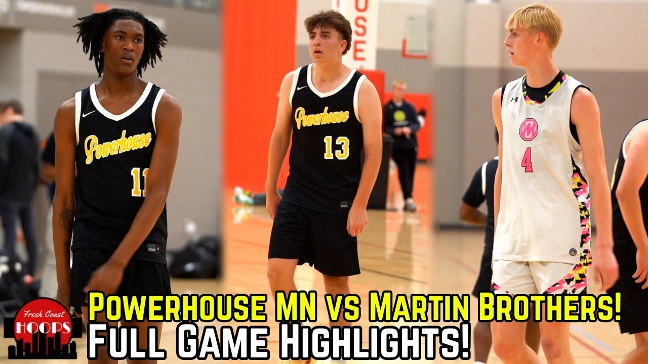 Minnesota vs Iowa AAU Matchup! Powerhouse MN vs Martin Brothers 17u