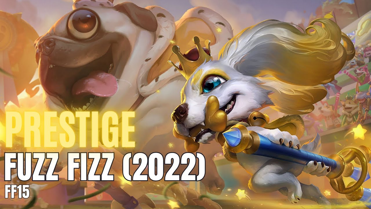 Prestige Fuzz Fizz (2022) - Skin Show - League of Legends