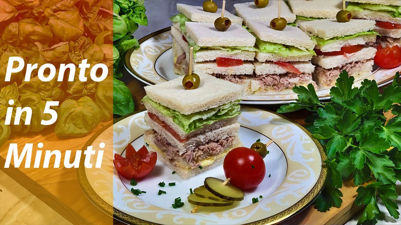 Tramezzini Sfiziosi al Tonno