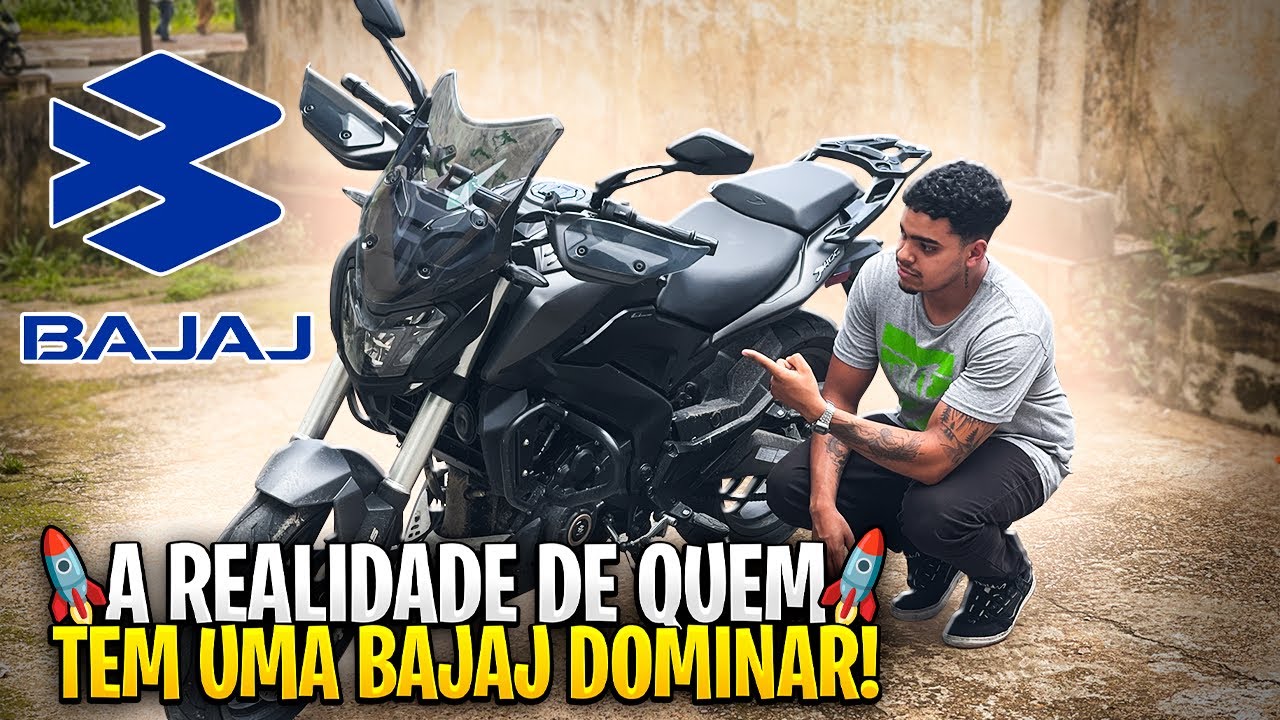 ESSA É A REALIDADE DE QUEM COMPRA UMA BAJAJ DOMINAR 400 PRETA
