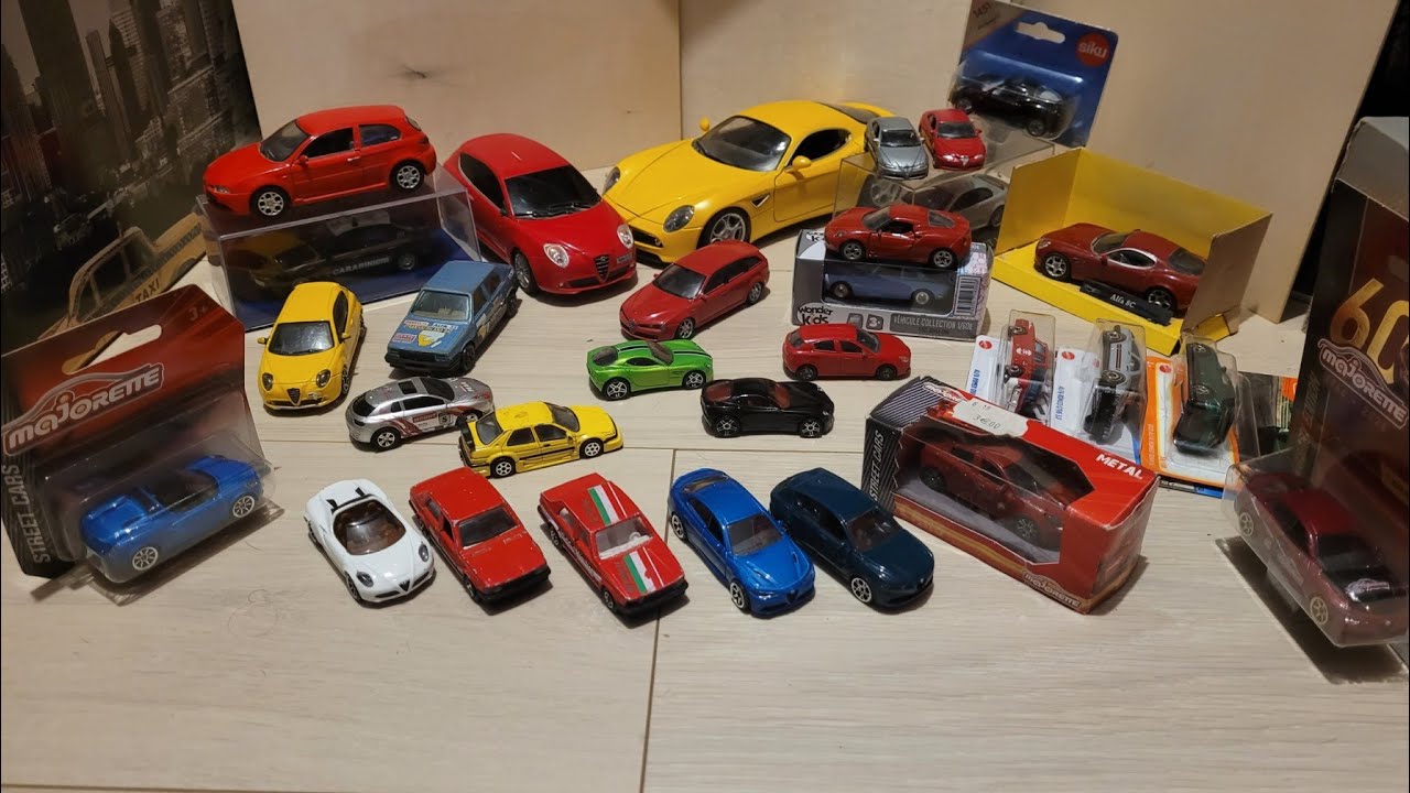 Collection 100% Alfa Romeo - Toutes les Majorettes + marques divers