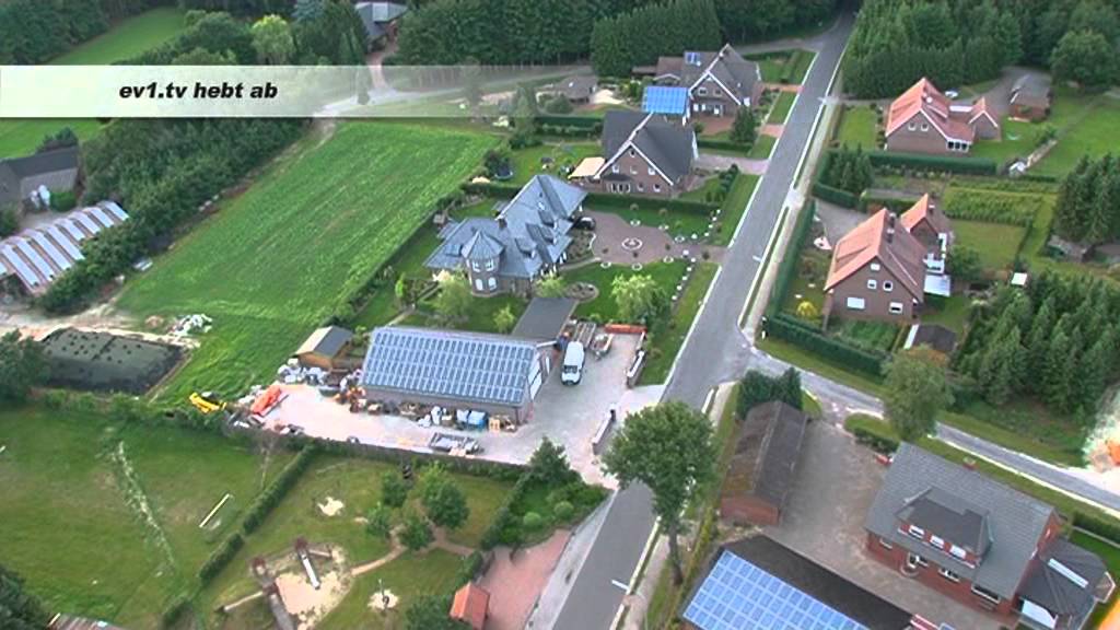 Oldenburger-Münsterland Balloning Bericht von EV1.tv