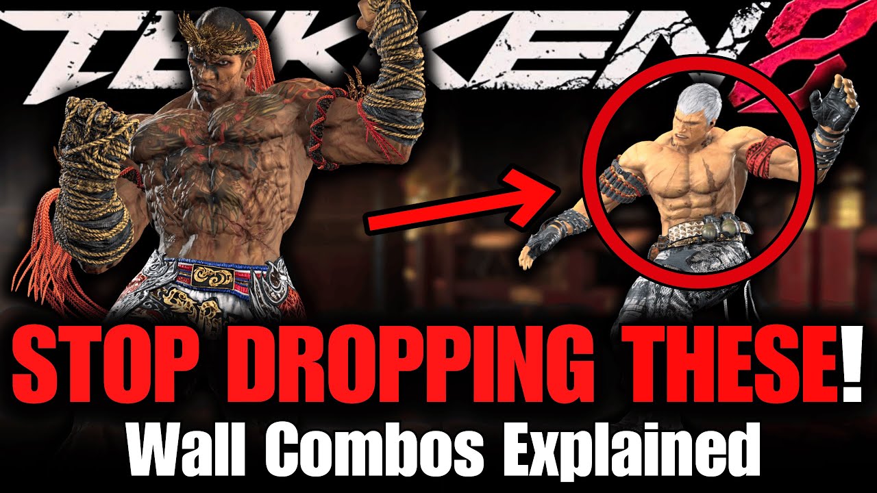 Как на самом деле работают комбо-удары по стенам в Tekken 8 (перестаньте их ронять!)
