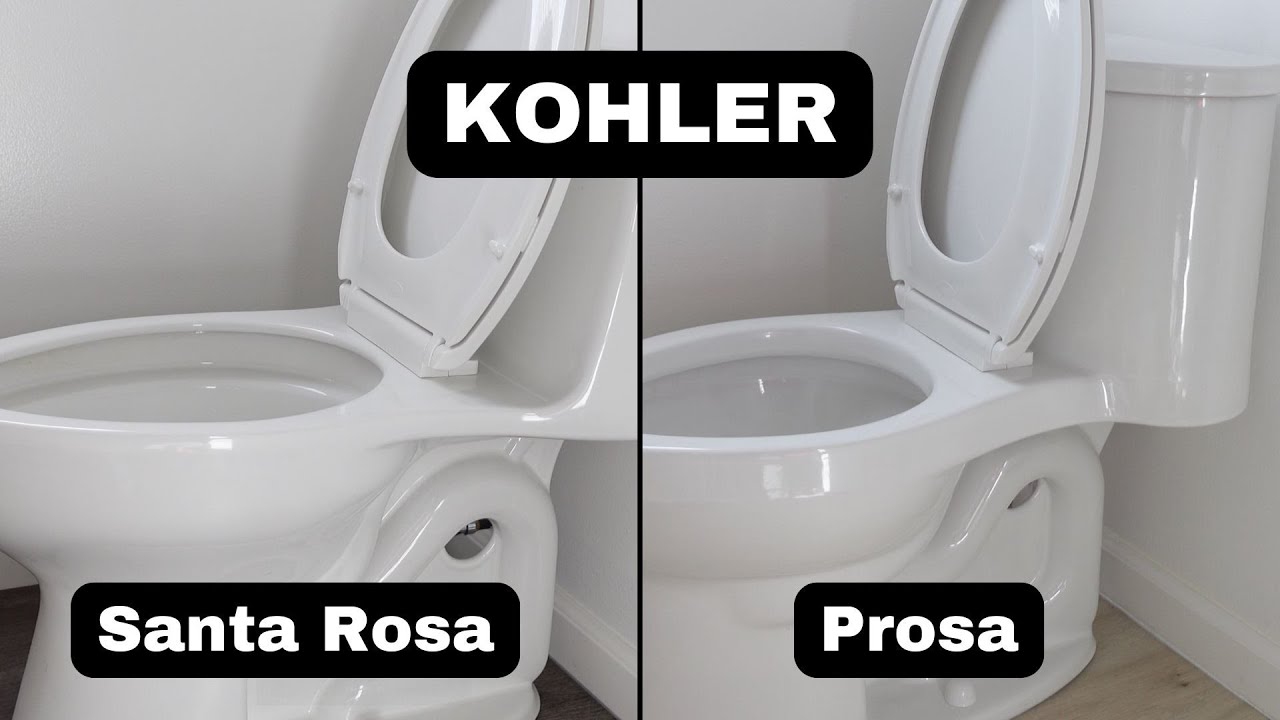 KOHLER Santa Rosa vs Prosa One-Piece Toilet