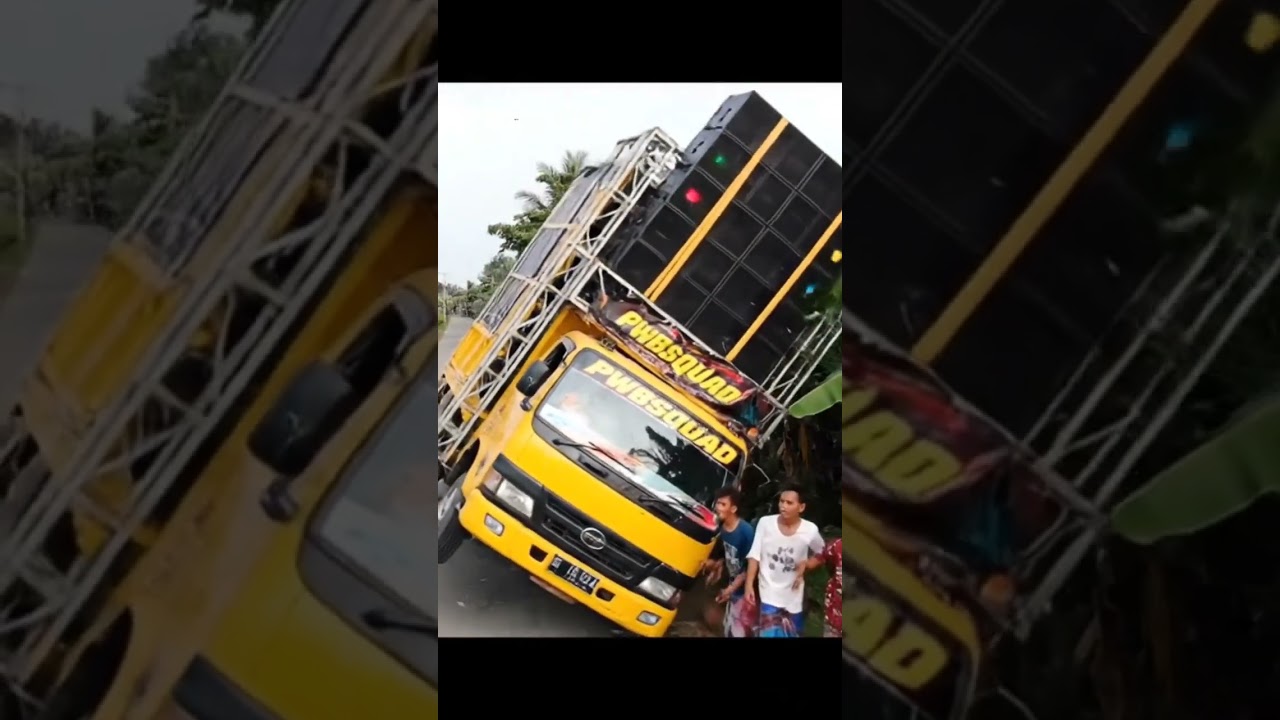 Sound horeg oleng #funny #automobile #viralvideo #soundhoreg #soundsystem #karnaval #ai #kampung