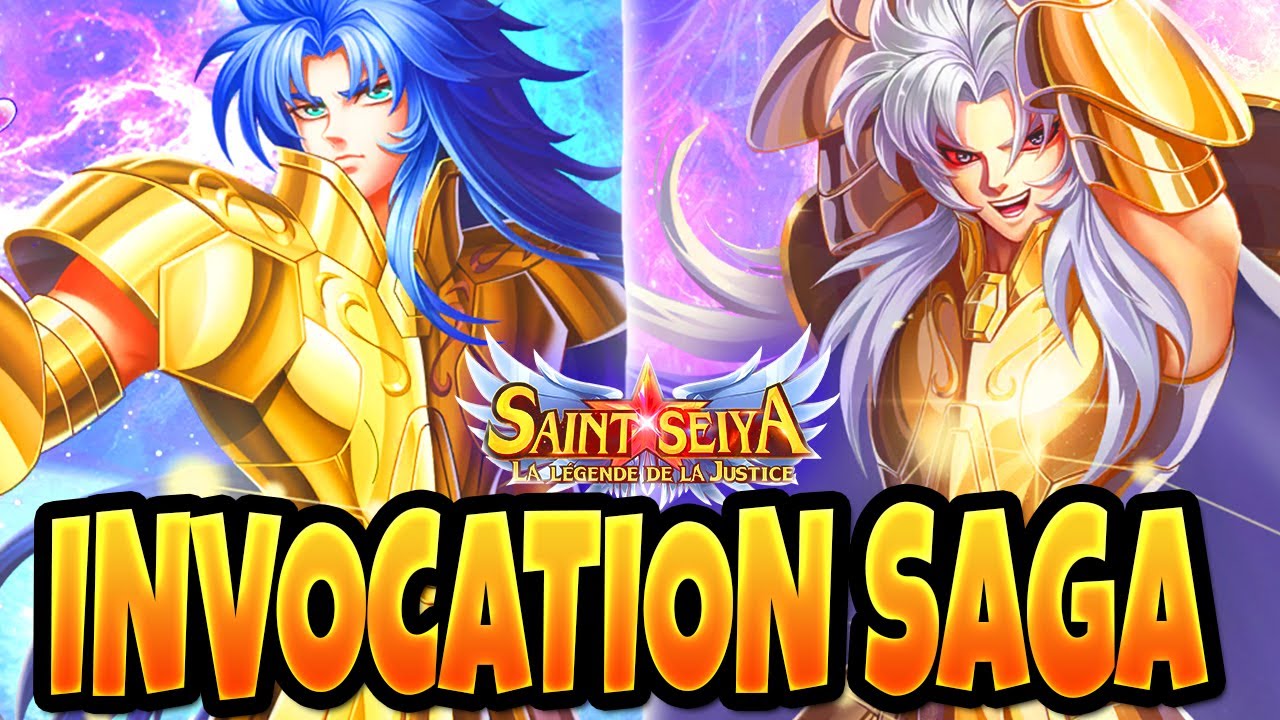 INVOCATIONS SAGA LIGHT , EVIL SAGA ET AIOLOS !!! SAINT SEIYA LEGEND OF JUSTICE