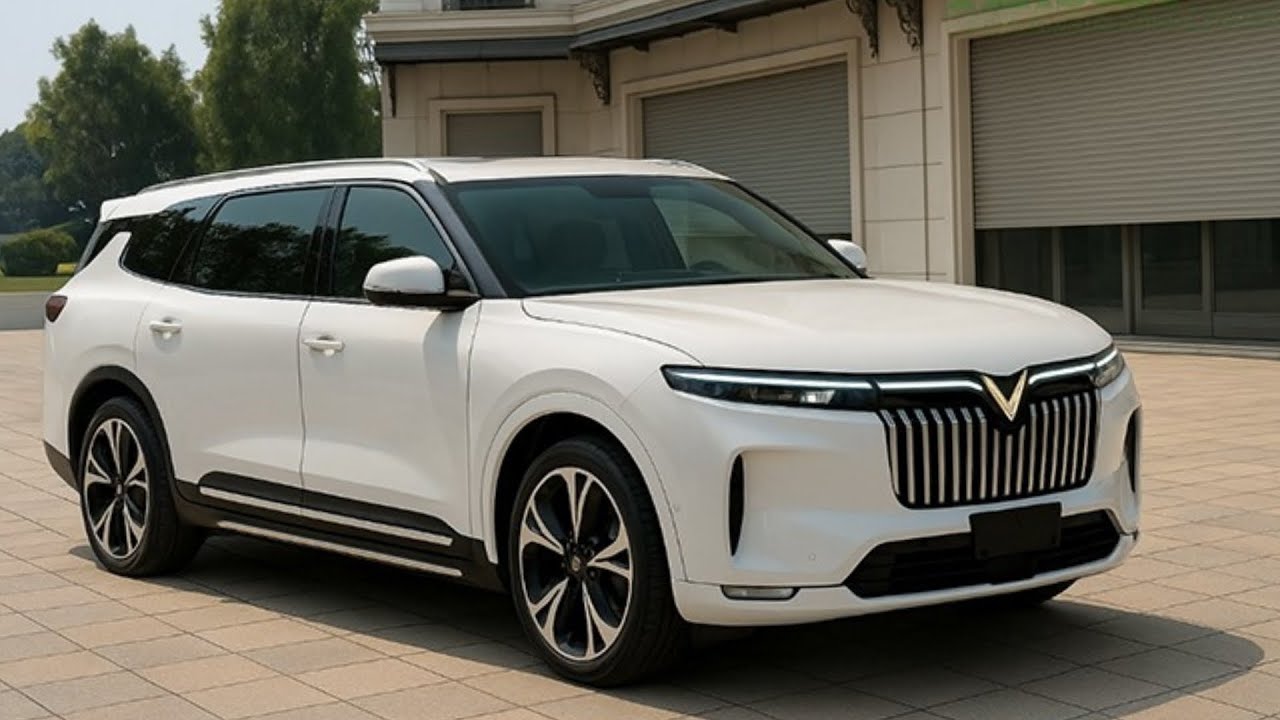 Mẫu SUV cỡ lớn VF9 2026 của VinFast rò rỉ hình ảnh tại Úc