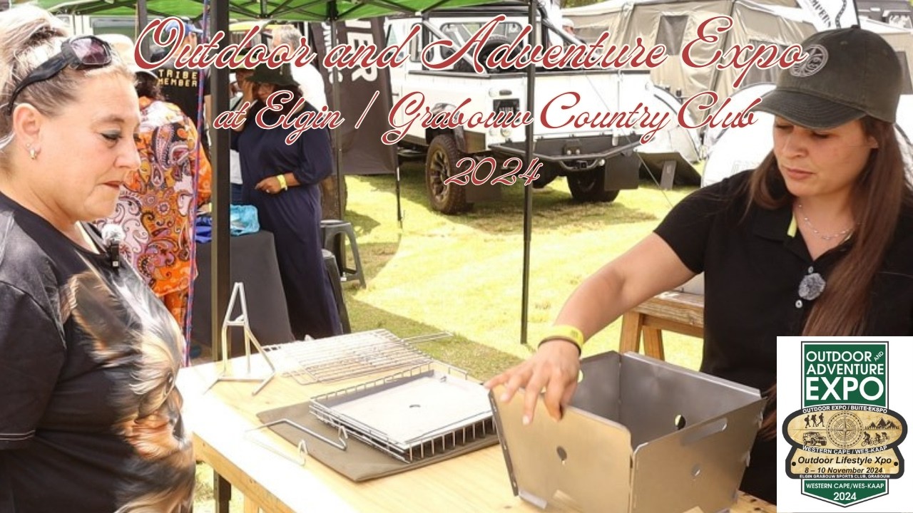 Outdoor and Adventure Expo at the Elgin / Grabouw Country Club, Western Cape.