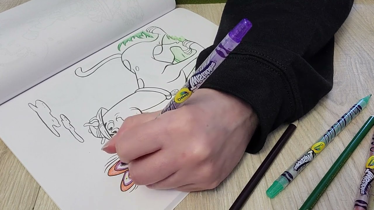 ASMR Coloring - No Talking