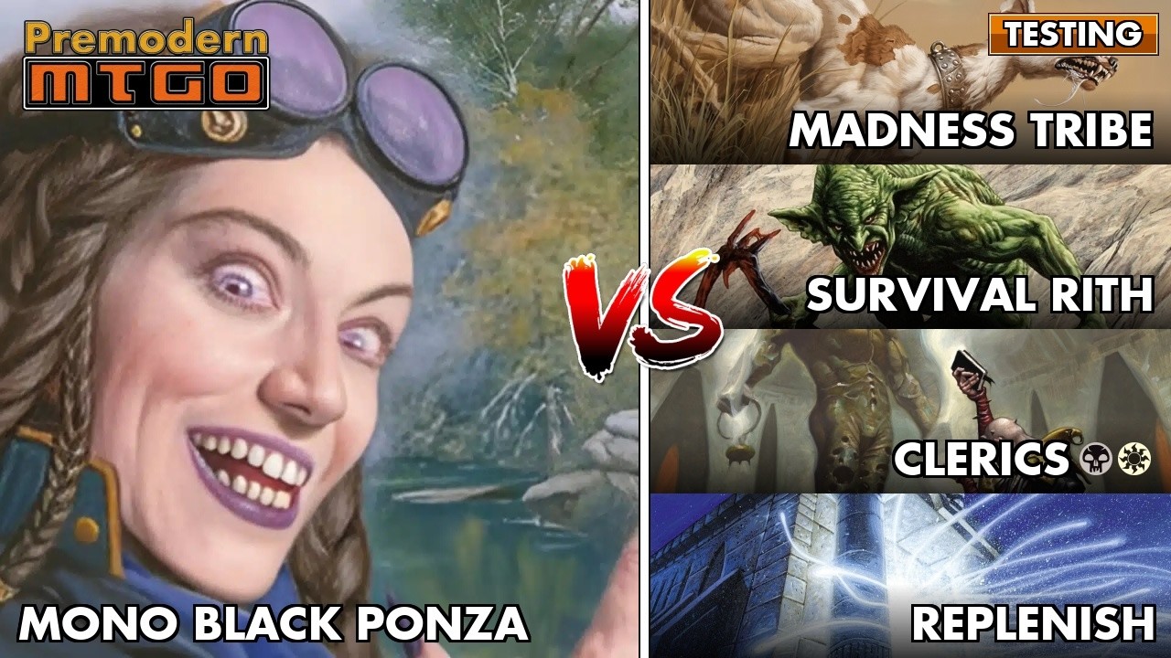Premodern Test - Mono Black Ponza