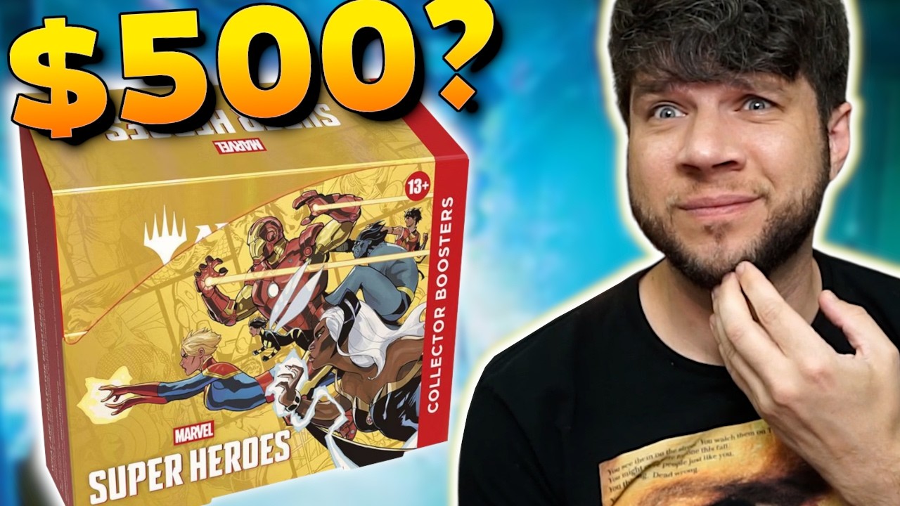 Стоит ли покупать коллекционные бустер-боксы Marvel Super Heroes? | #MTGxMarvel