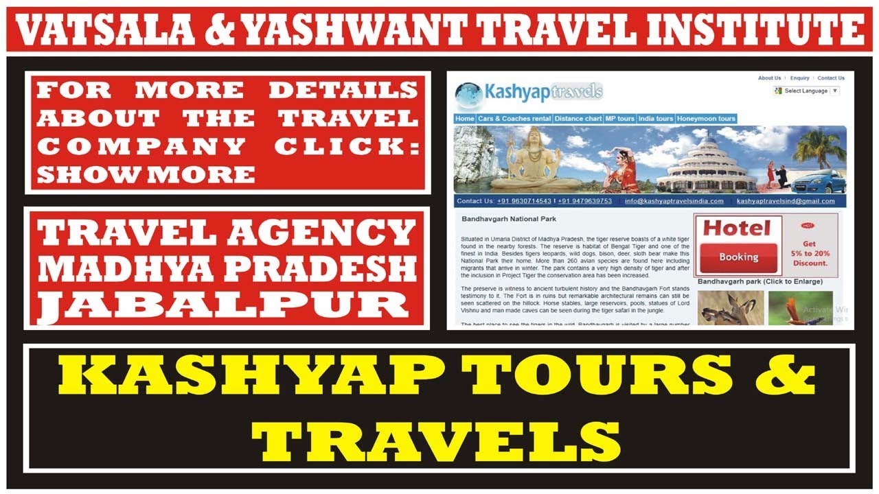 KASHYAP TOURS  TRAVELS | TRAVEL COMPANIES IN MADHYA PRADESH