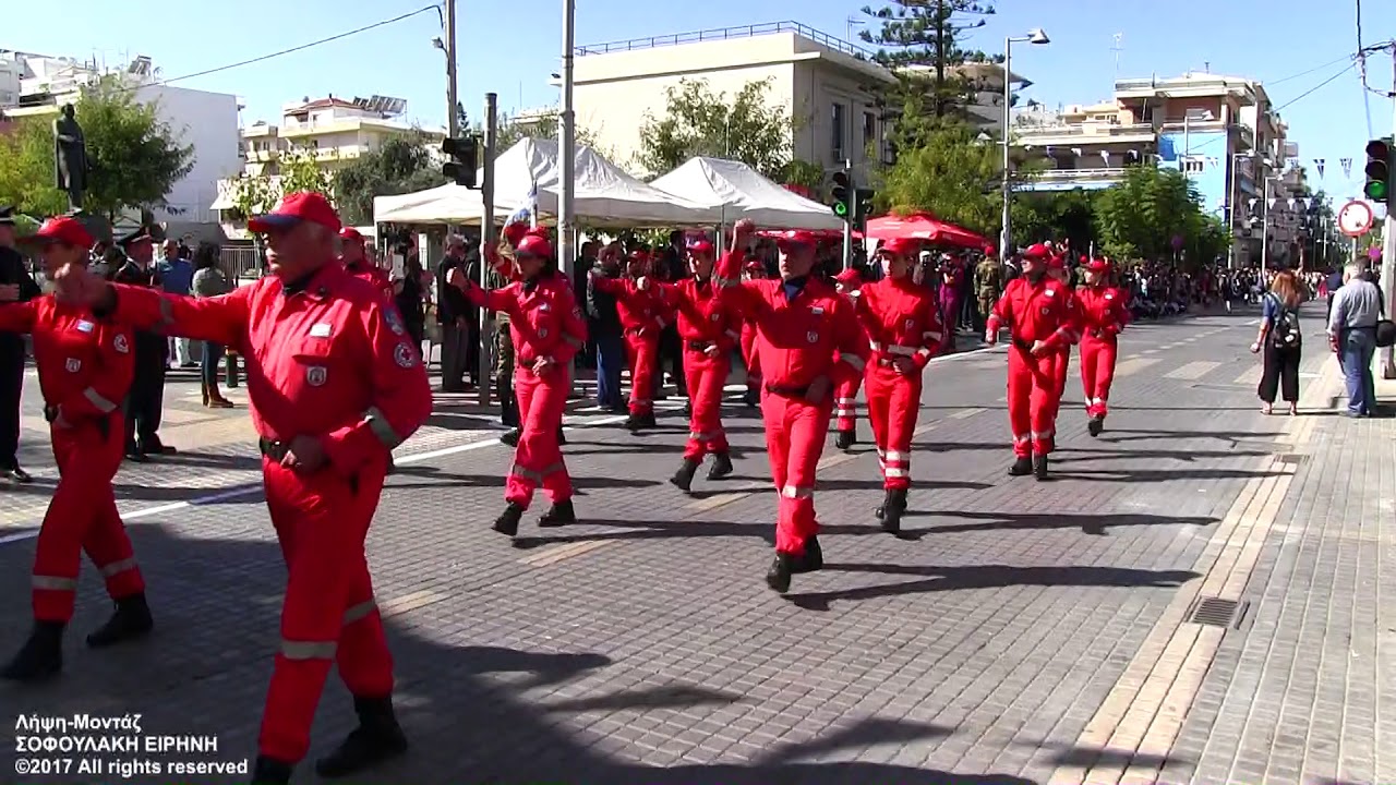 Ρέθυμνο: 28η Οκτωβρίου 2017 (Παρέλαση) (απόσπασμα) / Rethymno: Ohi Day 2017 (Parade) (excerpt)
