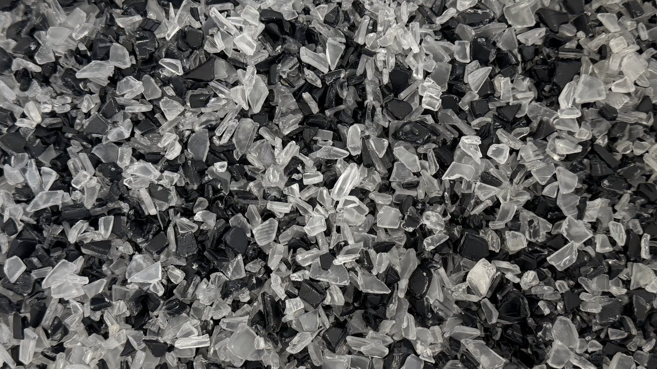 Plastic Sorting---ANYSORT H Series for sorting the  black plastic and transparent plastic