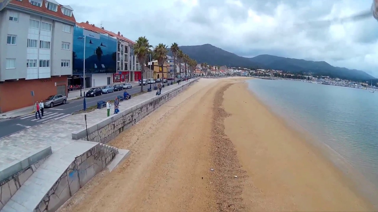 Playa El Arenal, Puebla del Caramiñal, Dji F450 quadcopter