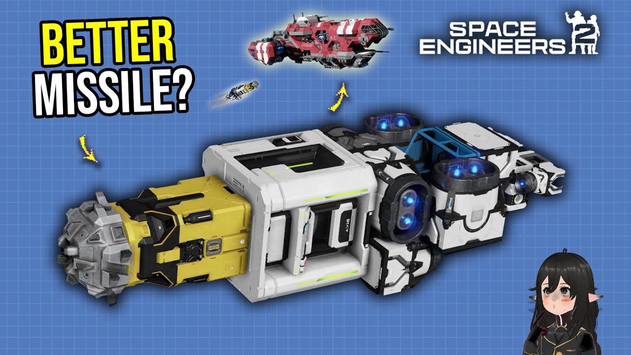 Space Engineers 2 Playermade Missile Damage Model Tested on Ship