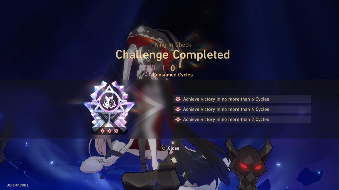 Honkai: Star Rail Anomaly Arbitration King:0 Cycles Pink vs Sparxi patch 4.0!