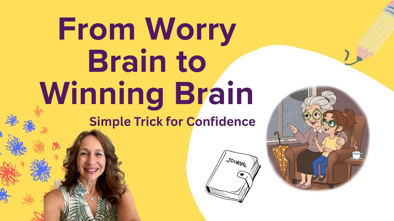 From Worry Brain to Winning Brain; Simple Trick for Confidence😊 #morningmeeting   #gratitude