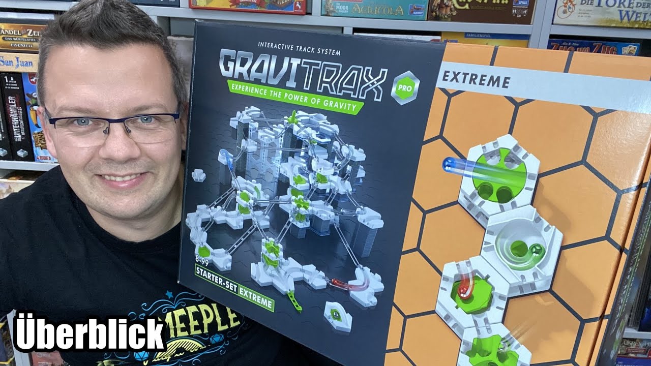 Gravitrax Starter Set pro extrem (Ravensburger) inkl. Erweiterung Helix, Turntable und Extras