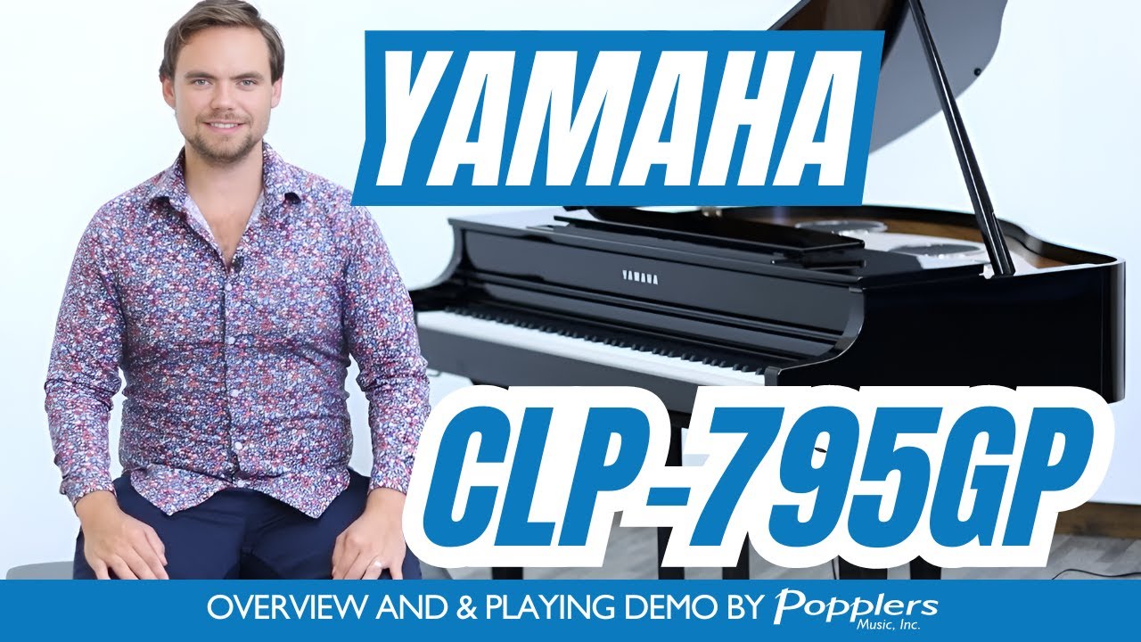 Обзор фортепиано Yamaha CLP-795GP Clavinova | Popplers Music