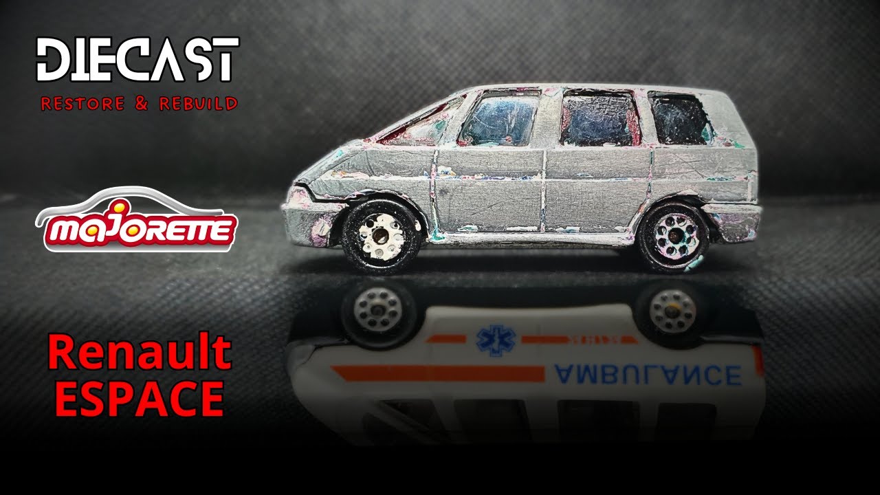 Renault Espace ‐ Majorette - Diecast Restore & Rebuild