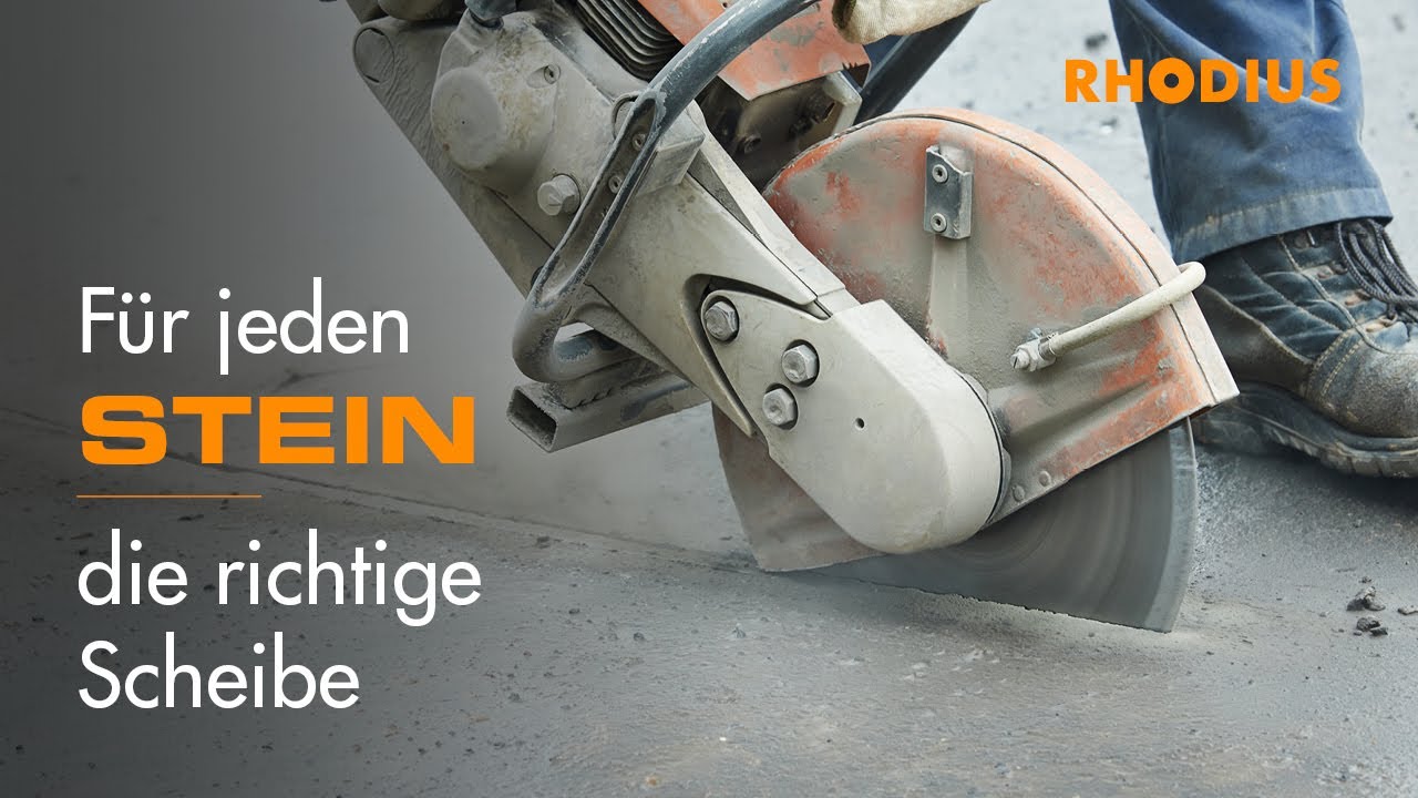 Mit dem Winkelschleifer Steine schneiden – die beste Diamanttrennscheibe auswählen