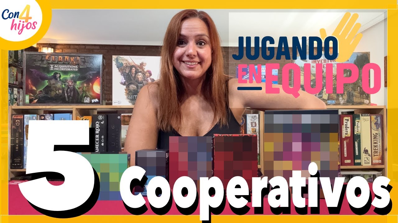 🎲 5 JUEGOS COOPERATIVOS que TIENES que PROBAR | Diversi&oacute;n garantizada 👨&zwj;👩&zwj;👧&zwj;👦