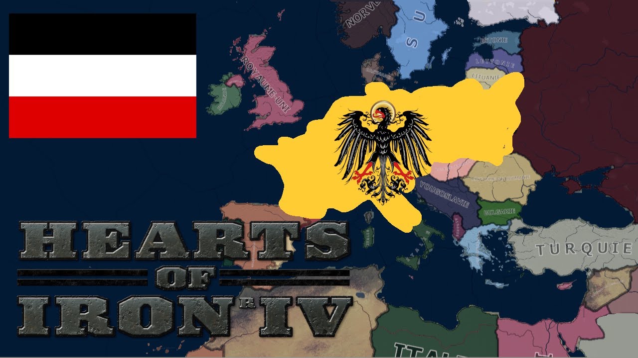 Le SAINT-EMPIRE ROMAIN GERMANIQUE sur HOI4 Tutoriel d&eacute;cision : Fr