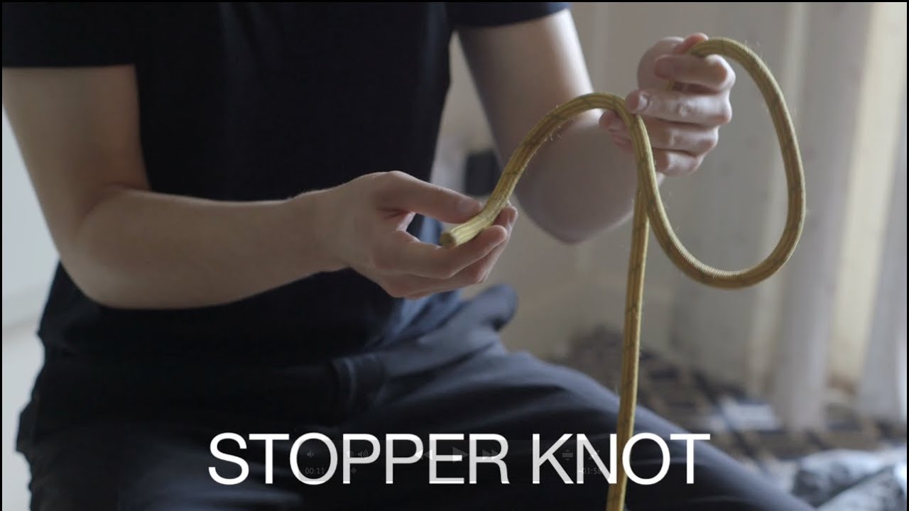 Climbing tips: Stopper knot (DON'T RAPPEL WITHOUT!)