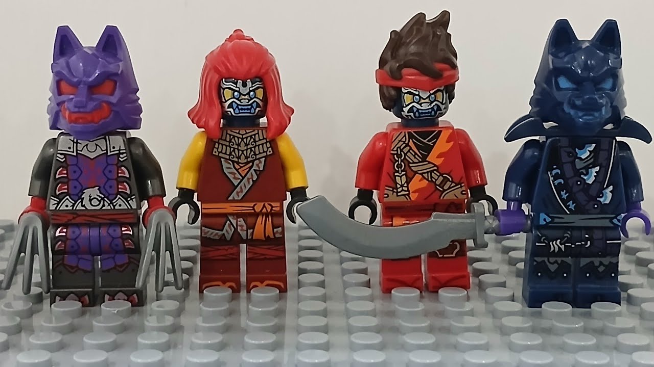 *Ninjago* Wolf Whitefire and Kai