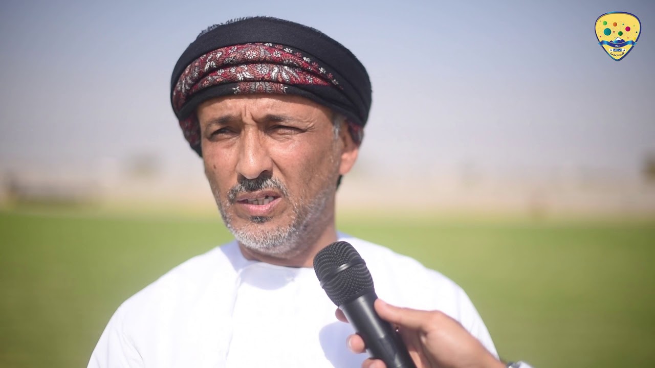 كلمة صالح الدرعي رئيس اللجنة الرياضية قبل افتتاح ملعب قهوان المعشب الكبير
