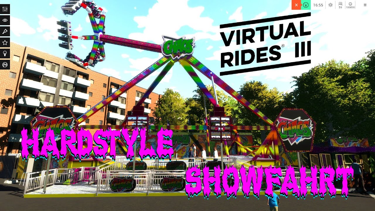 Virtual rides 3 (Chaos rieger Mod) Erste Show fahrt