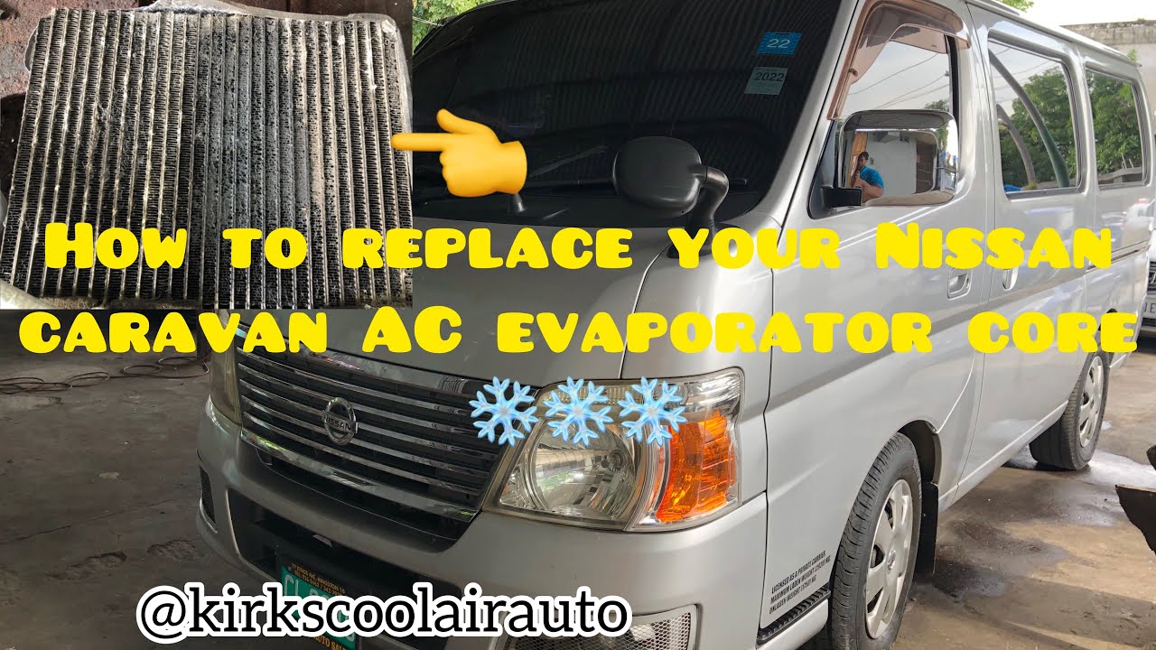 2009-2012 Nissan Caravan A/C Evaporator Core Replacement #dashboard #evaporator #nissan #acrepairing