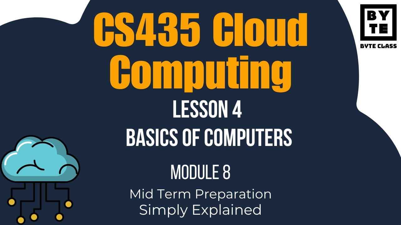 CS435 Cloud Computing | Lecture 4 | Mid Term Preparation | Byte Class