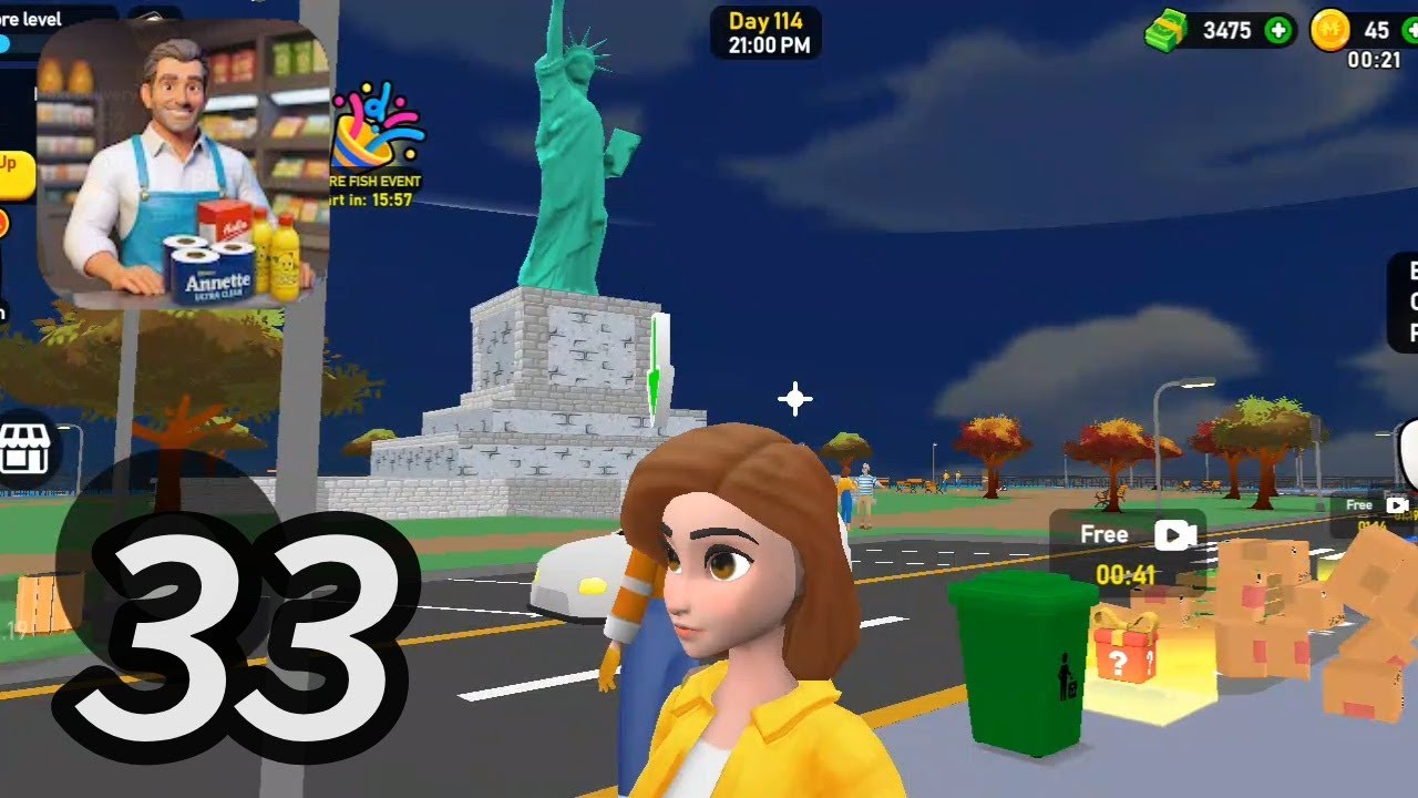 Simulator supermarket part 33 || gameplay walkthrough - supermarket tycoon 3D (android)