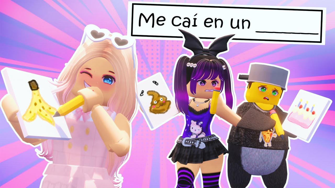DRAW THE MISSING WORD TO WIN! 🎨 It goes wrong! #teamscreamer // Roblox