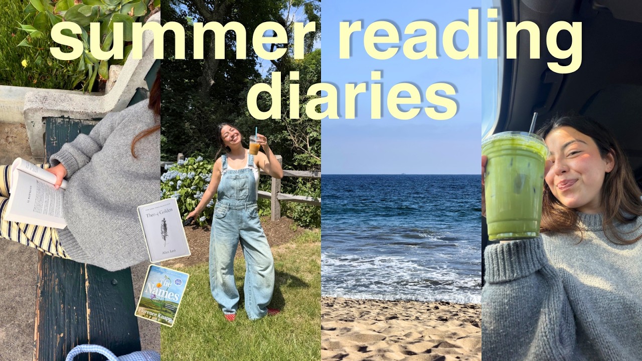 ВЛОГ О ЛЕТНЕМ ЧТЕНИИ 🌞 новинки, книги для пляжа и поиски 5-звездочной истории ⭐️
