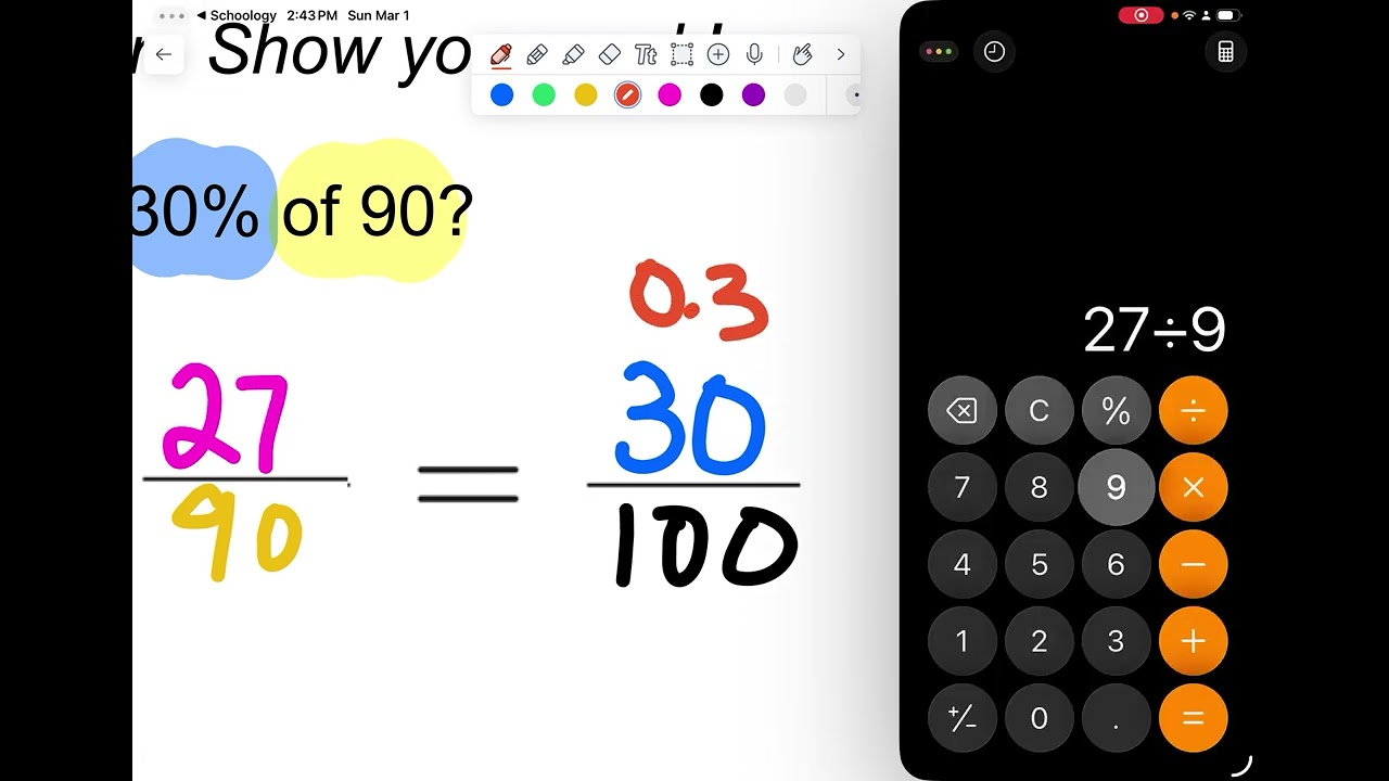 Help Video - The Percent Proportion