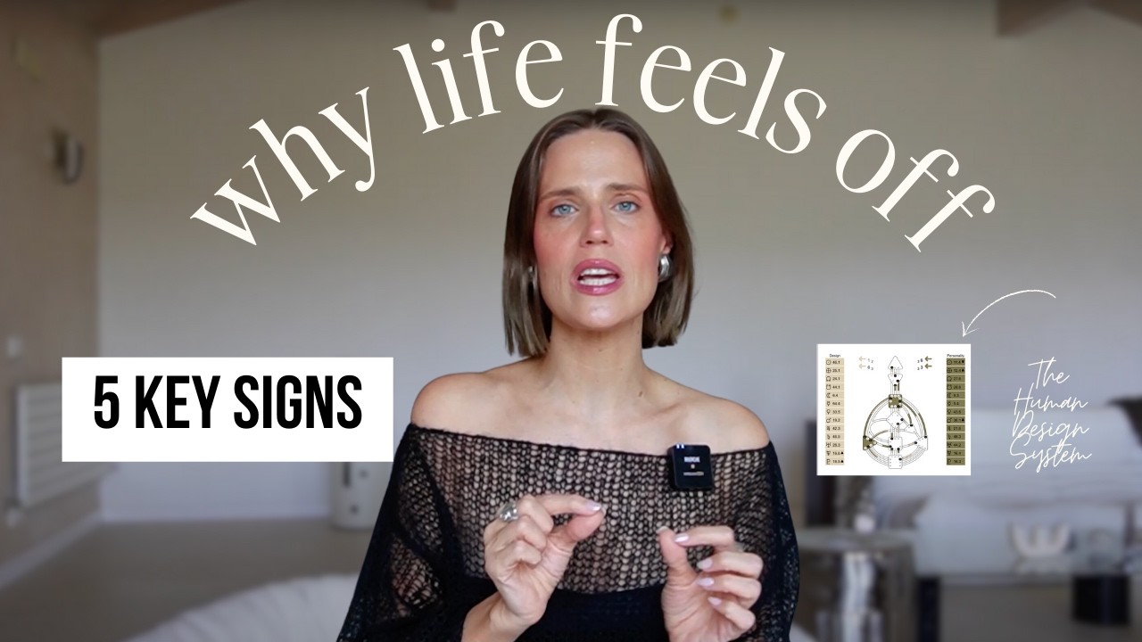 5 REASONS YOU FEEL DISCONNECTED FROM LIFE: Human Design Guide to Alignment: