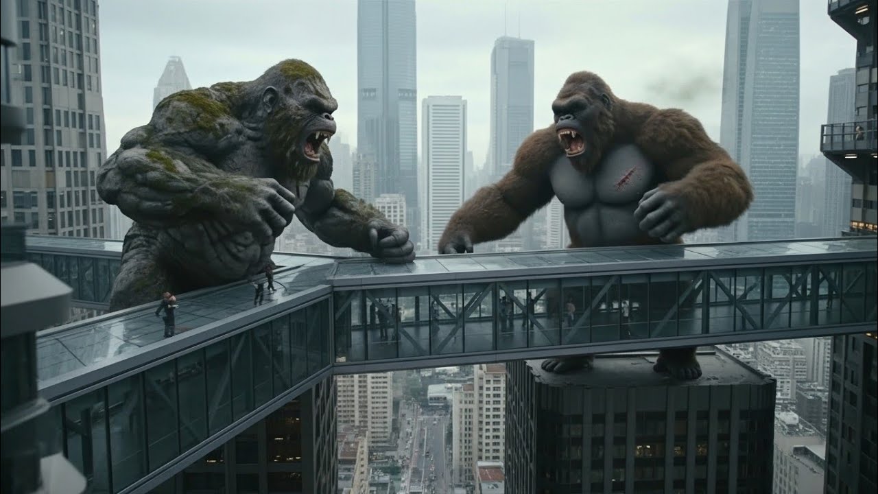 Kong vs The Stone Titan: The Battle That Shook the Earth