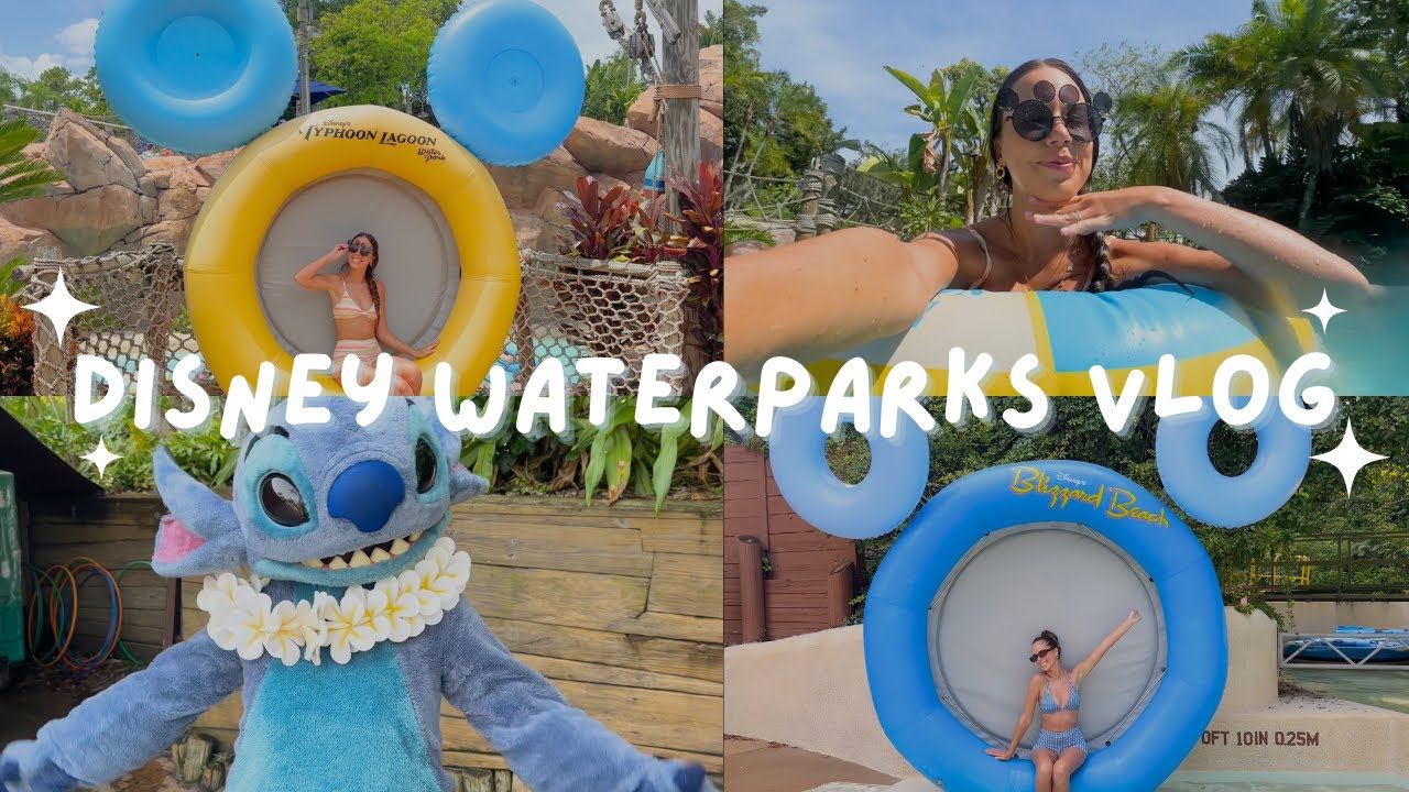 BLIZZARD BEACH VS TYPHOON LAGOON💙 Walt Disney World Waterpark Vlog - which one should you go to?✨