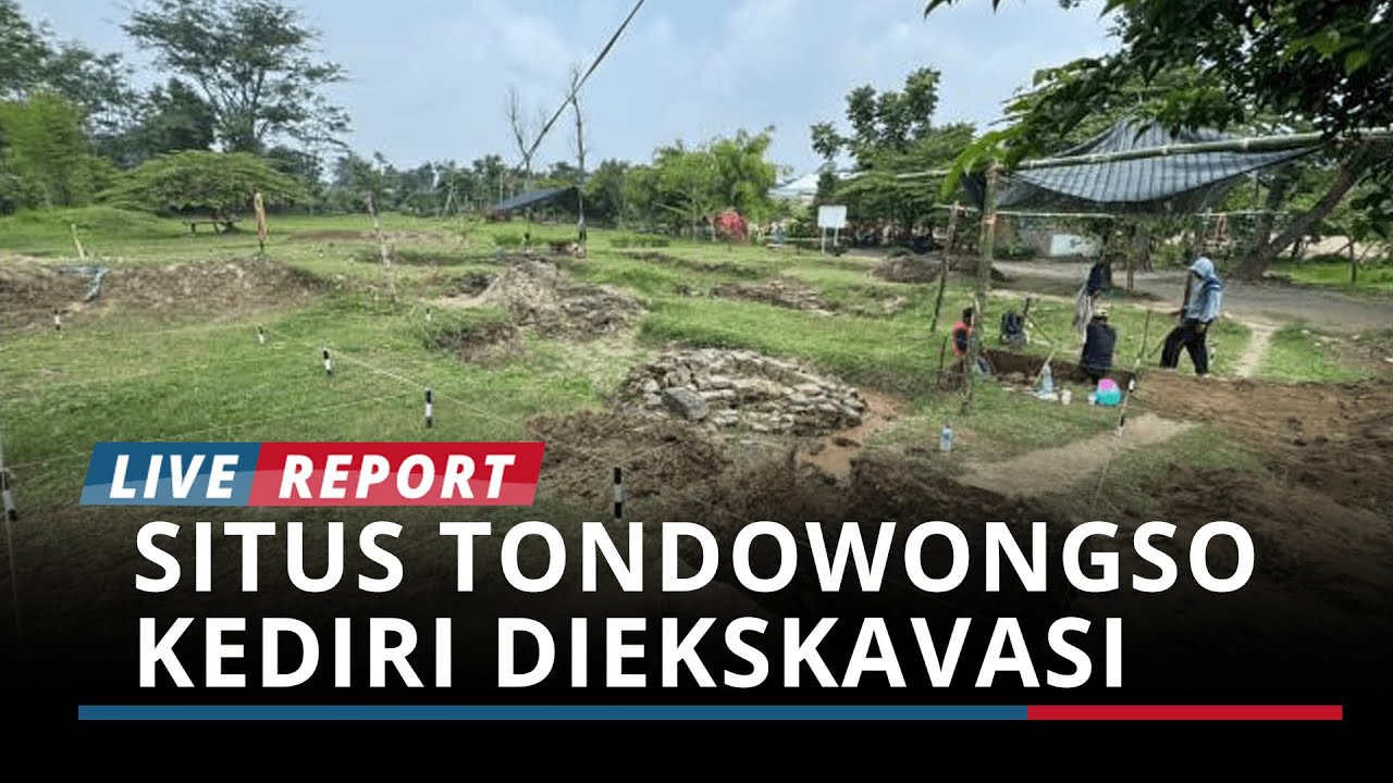 Situs Tondowongso Kediri Diekskavasi, Fondasi Tiang Pancang Disiapkan untuk Perlindungan Candi