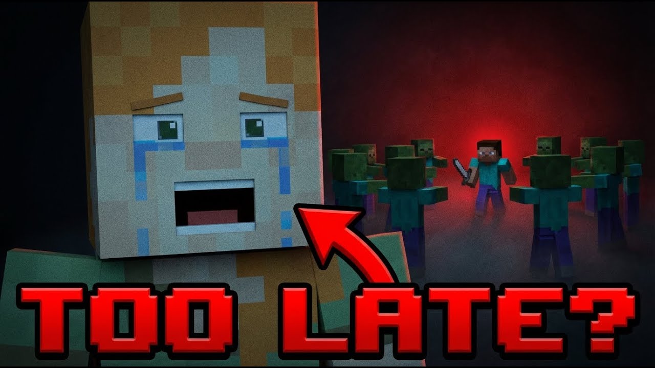 IMPOSSIBLE RESCUE! ☠️ Steve vs. GIANT ZOMBIE BOSS |Minecraft Animation